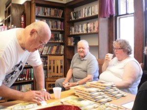 Bernie Crawford, a new friend. He enjoys giving people a hard time.